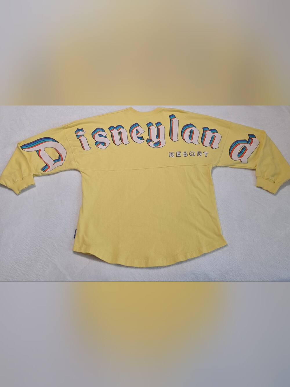 Disneyland Resort Spirity Jersey - Yellow - Long Sleeve - Size S